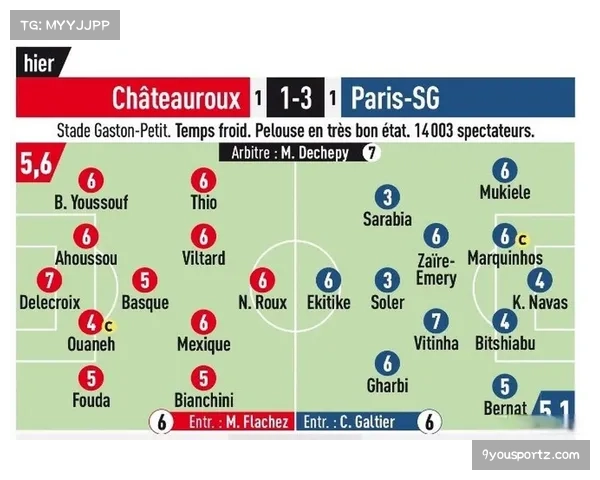 巴黎圣日耳曼维蒂尼亚凭借稳定发挥成为球队中场核心